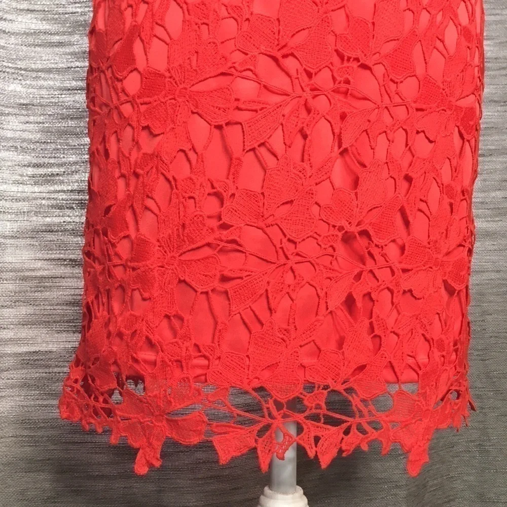 SHE + SKY RED SMALL DRESS - Picture 3 of 9